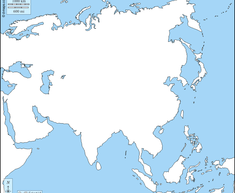 Azija – reljef, rijeke